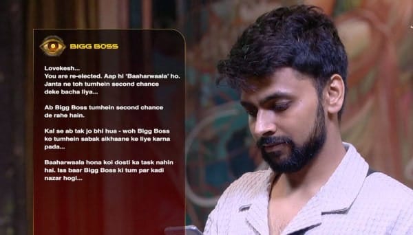 Lovekesh Re-elected As Baharwala by Bigg Boss