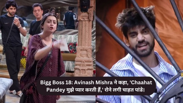 Bigg Boss 18 Avinash Mishra said Chaahat pandey Loves Him